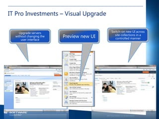 IT Pro Investments – Visual Upgrade




                                                                                         39

                                      ©2011 Quest Software, Inc. All rights reserved..
 