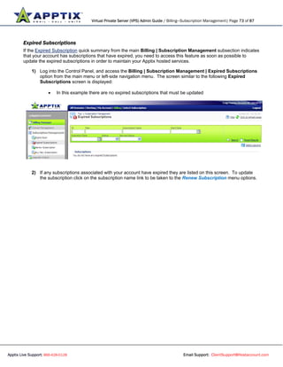 Admin Guide – Virtual Private Server (VPS) | PDF