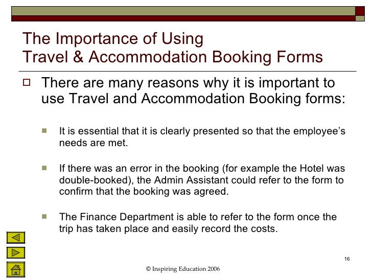 Unit 5 Arranging and Paying for Business Travel &