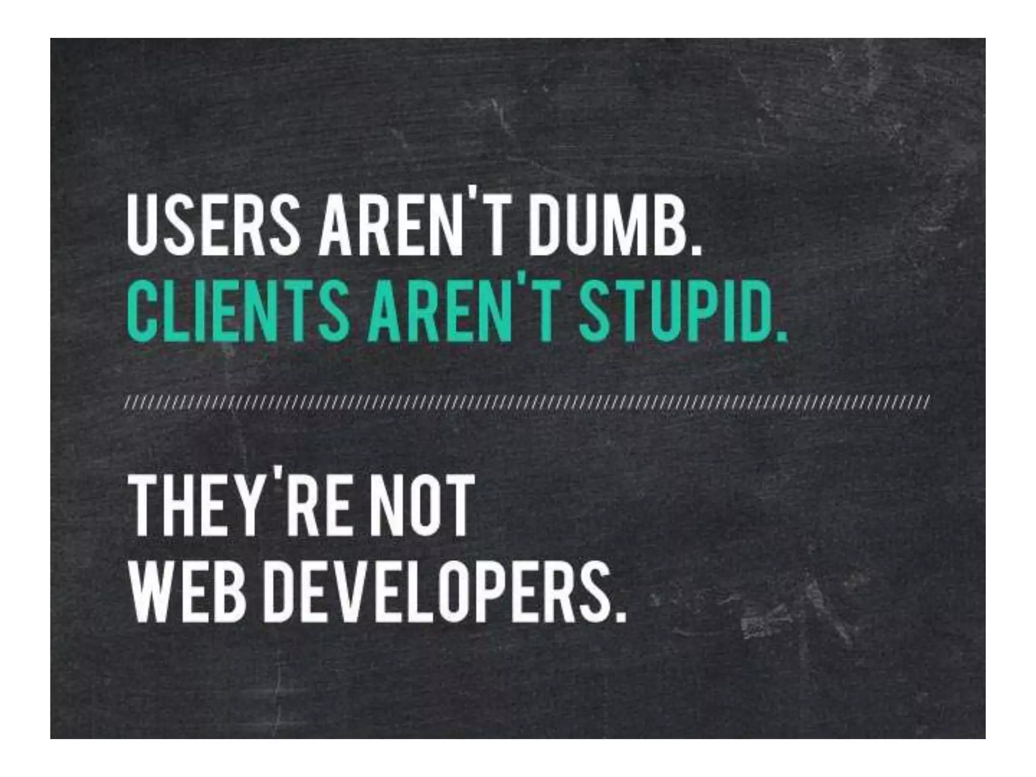 The Administrative Backend - Designing an Experience for the OTHER Users!