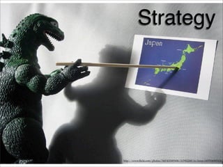 Strategy
http://www.ﬂickr.com/photos/76074333@N00/317952268/in/faves-14579369@N04/
 