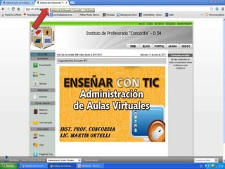 Administración de Aulas Virtuales e-ducativa