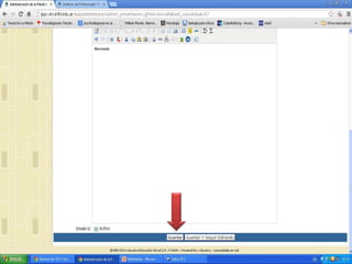 Administración de Aulas Virtuales e-ducativa