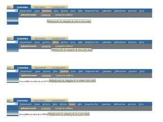 Administración de Aulas Virtuales e-ducativa