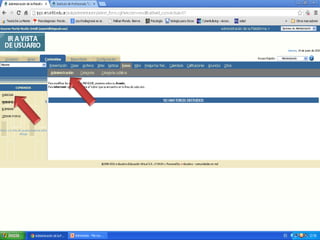 Administración de Aulas Virtuales e-ducativa