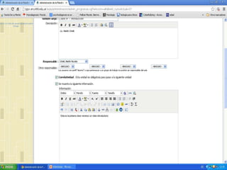 Administración de Aulas Virtuales e-ducativa