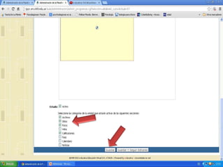 Administración de Aulas Virtuales e-ducativa