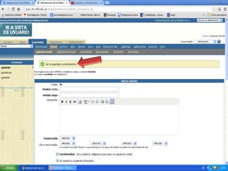 Administración de Aulas Virtuales e-ducativa