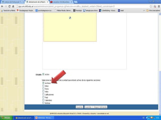 Administración de Aulas Virtuales e-ducativa