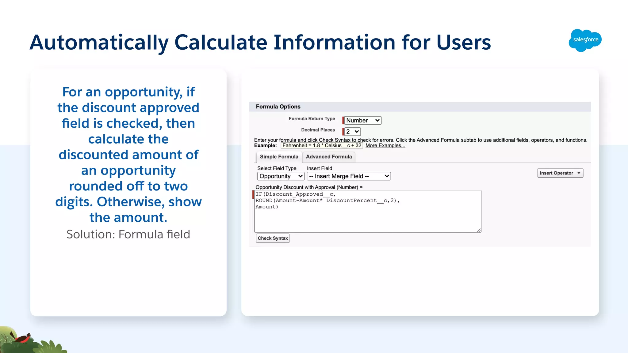 Admin Best Practices: Building Useful Formulas