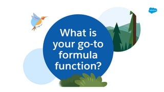 Admin Best Practices: Building Useful Formulas