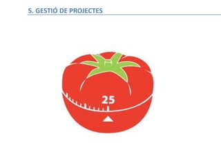 5. GESTIÓ DE PROJECTES
 