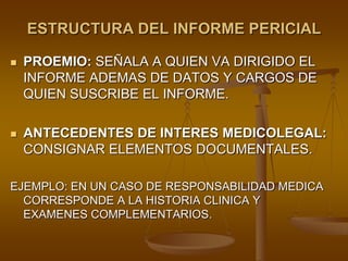 CONCEPTO DE PERITAJE    ES EL EXAMEN Y ESTUDIO QUE REALIZA EL PERITO SOBRE EL PROBLEMA ENCOMENDADO PARA LUEGO ENTREGAR SU INFORME O DICTAMEN PERICIAL CON SUJECIÓN A LO DISPUESTO POR LA LEY.