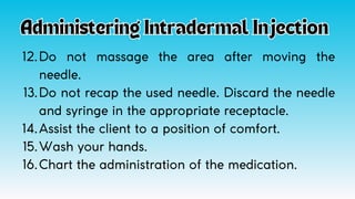 Administering Intradermal Injection, Subcutaneous Injection, and ...