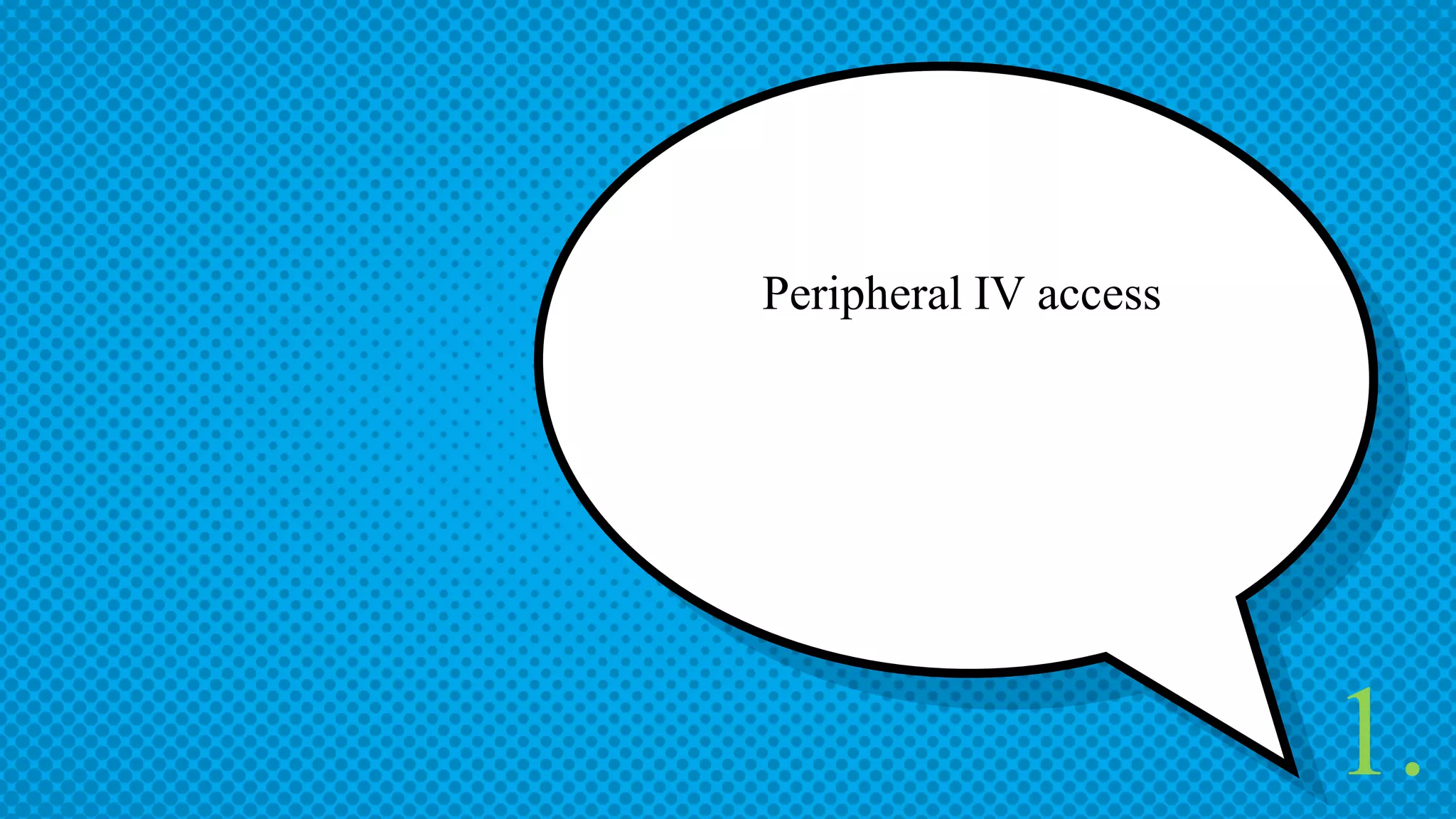Administering medications by intravenous bolus or push | PPTX