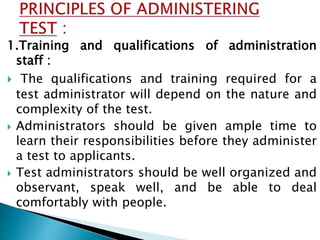 administering test.pptx ppt ppt for life | PPTX