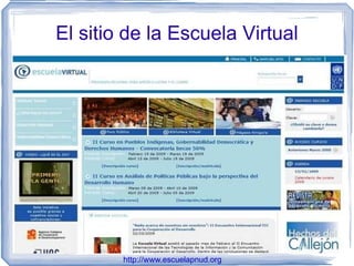 La evolución de la web http://www.theinquirer.es/2007/02/15/como_sera_la_web_40.html 
