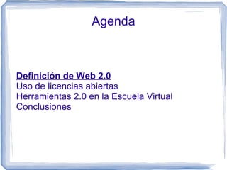 Uso de licencias abiertas 