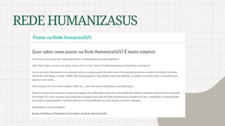 REDEHUMANIZASUS
 