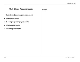 Administração de Sistema Unix