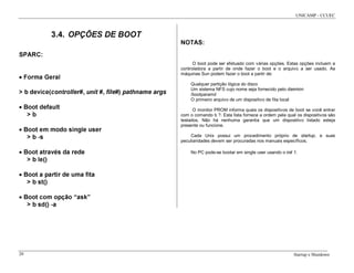 Administração de Sistema Unix