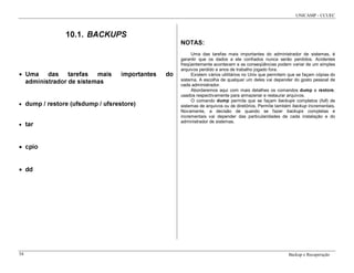 Administração de Sistema Unix