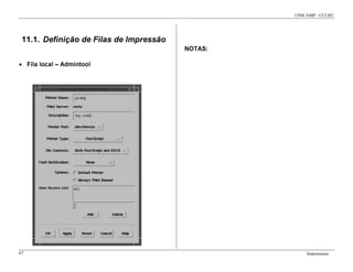 Administração de Sistema Unix