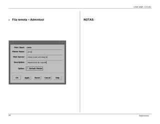 Administração de Sistema Unix