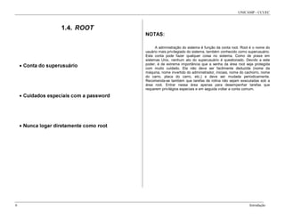 Administração de Sistema Unix