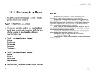 Administração de Sistema Unix