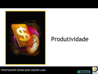 Produtividade MENU 
