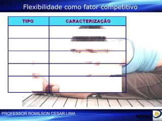 Flexibilidade como fator competitivo MENU 