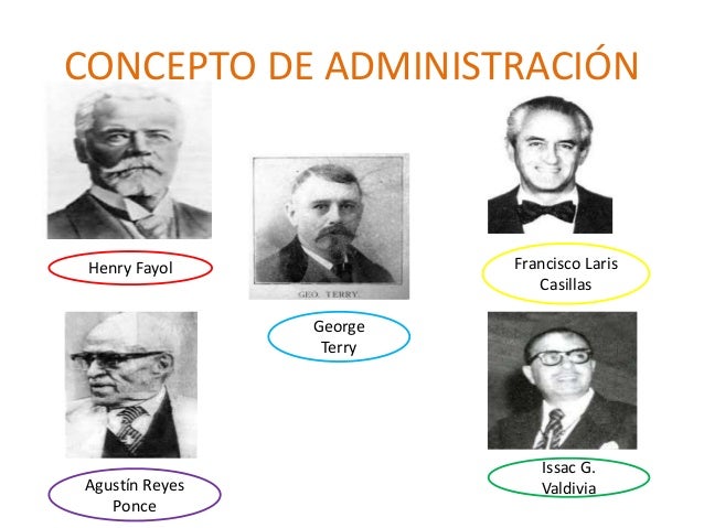 marco conceptual de la administracion