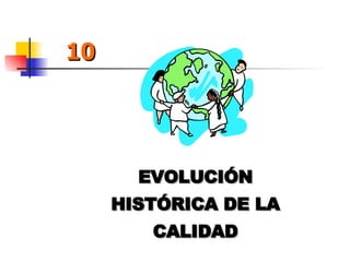 EVOLUCIÓN HISTÓRICA DE LA CALIDAD 10 