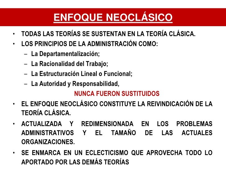 Administración 10ma enfoque neoclasico