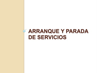 Procesos y Tareas (8)Programación de tareas con cron (3)Estructura de crontabPara editar el archivo crontab sólo es necesario abrir una consola de comandos y ejecutar el comando: crontab -e La opción -l lista todos los trabajos programadosLa opción –r elimina todos los trabajos programadosEl paquete gnome-schedule nos añade una herramienta que nos permite gestionar el fichero crontab gráficamente