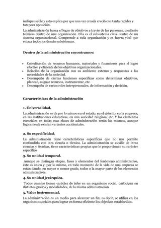 Administracion de empresas