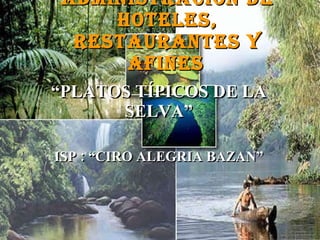 AdministracióN De Hoteles, Restaurantes Y Afines