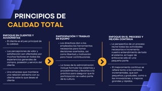 Administración de la Calidad y Principios de Calidad Total para la ...