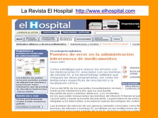 La Revista El Hospital http://www.elhospital.com
 