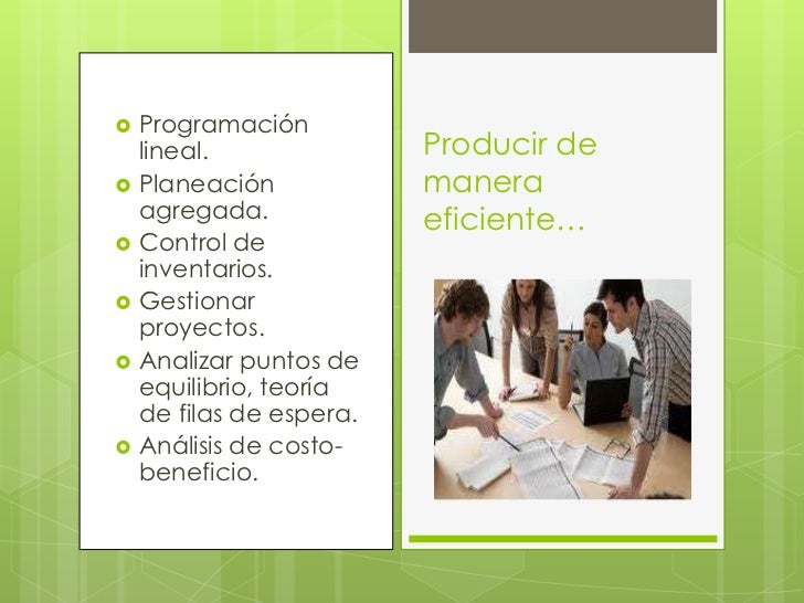 Administración de operaciones qué hace un administrador d