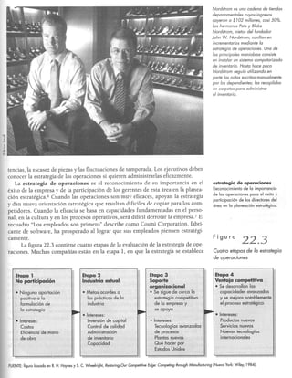 Administración de operaciones y servicios