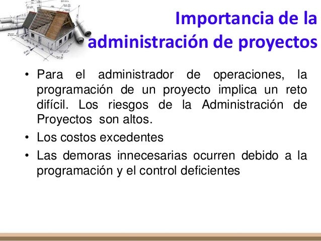 Administración de proyectos