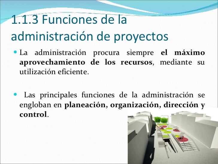 Administración de proyectos 1 unidad