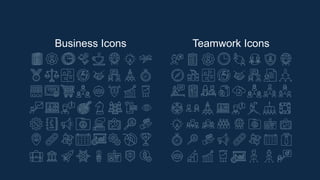 Business Icons Teamwork Icons
 