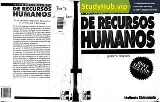 Administraci n de Recursos Humanos Idalberto Chiavenato 5ta Edici n.pdf