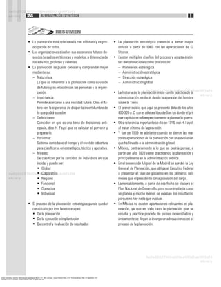 Torres Hernández, Zacarías. Administración estratégica. México, D.F., MX: Larousse - Grupo Editorial Patria, 2014. ProQuest ebrary. Web. 24 September 2016.
Copyright © 2014. Larousse - Grupo Editorial Patria. All rights reserved.
 