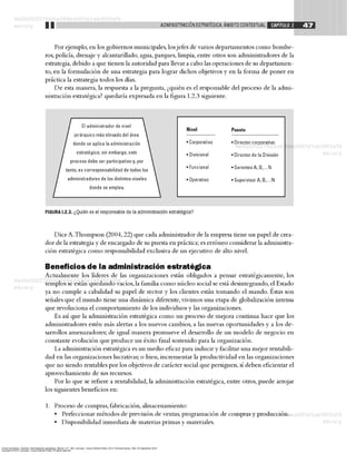 Torres Hernández, Zacarías. Administración estratégica. México, D.F., MX: Larousse - Grupo Editorial Patria, 2014. ProQuest ebrary. Web. 24 September 2016.
Copyright © 2014. Larousse - Grupo Editorial Patria. All rights reserved.
 