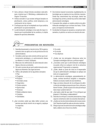 Torres Hernández, Zacarías. Administración estratégica. México, D.F., MX: Larousse - Grupo Editorial Patria, 2014. ProQuest ebrary. Web. 24 September 2016.
Copyright © 2014. Larousse - Grupo Editorial Patria. All rights reserved.
 