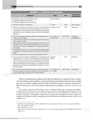 Torres Hernández, Zacarías. Administración estratégica. México, D.F., MX: Larousse - Grupo Editorial Patria, 2014. ProQuest ebrary. Web. 24 September 2016.
Copyright © 2014. Larousse - Grupo Editorial Patria. All rights reserved.
 